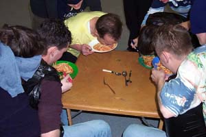 Brad Andrew and others starting Spaghetti challenge